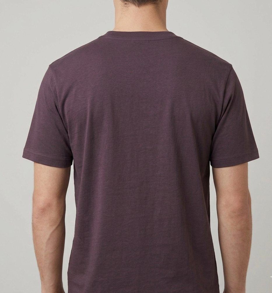 Men's Off_White Cotton Blend Round neck T-Shirt