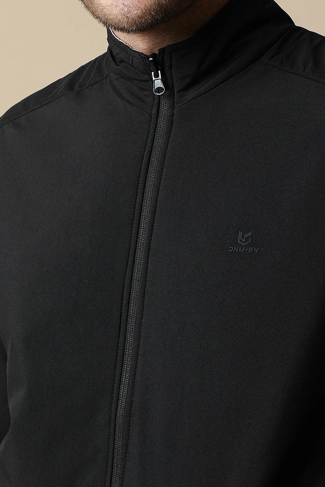 Elevate your style with the Fort Collins Men's Black Reversible Windbreaker featuring a dual-tone design. Purchase this must-have piece online from anywhere in India.