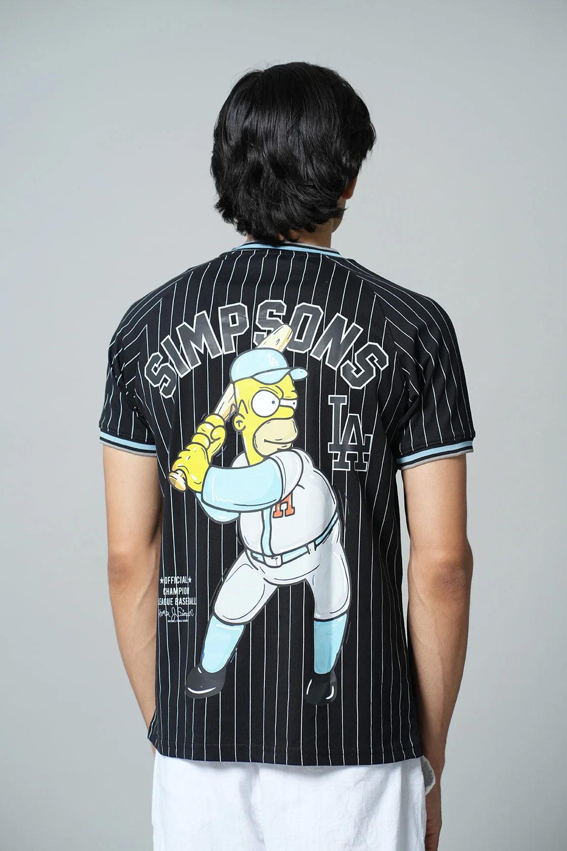 Discover the stylish Fort Collins Men's Black with White Pinstriped Cotton-Lycra T-shirt, a must-have for any fashion-forward individual. Available online for a convenient and fashionable wardrobe update across India.