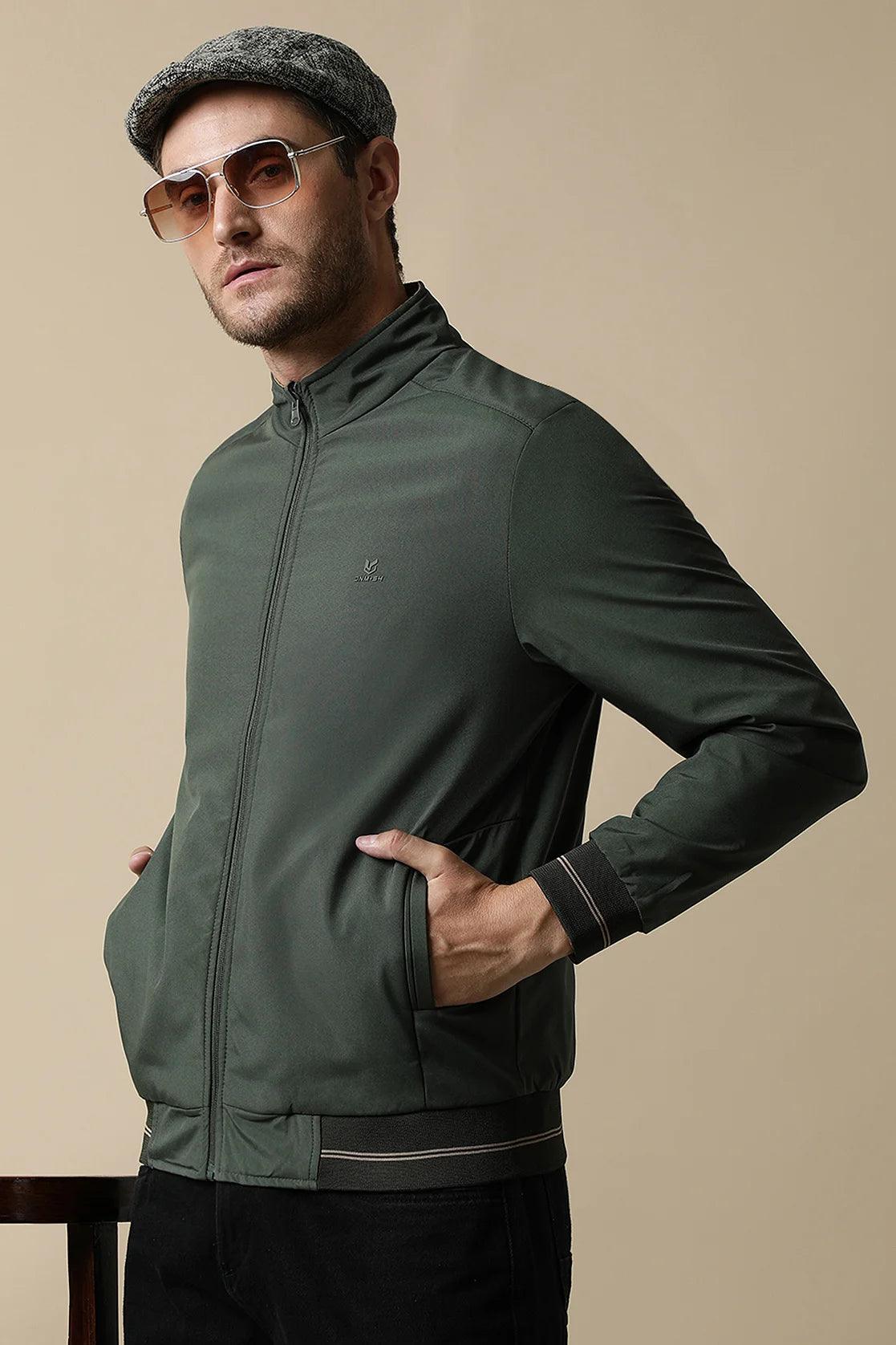 Enhance your wardrobe with the Fort Collins Men's Reversible Windbreaker Jacket featuring a stylish dual-tone design. Available for online purchase throughout India.