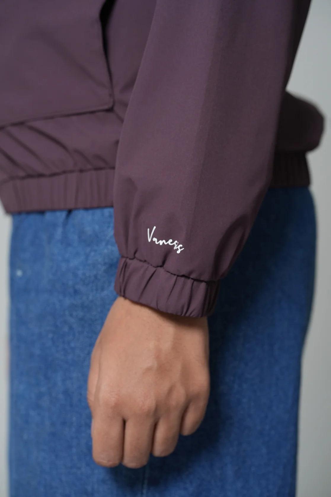Upgrade your wardrobe with this Wine Windbreaker Jacket for Women by Fort Collins. Now available for purchase online from anywhere in India.
