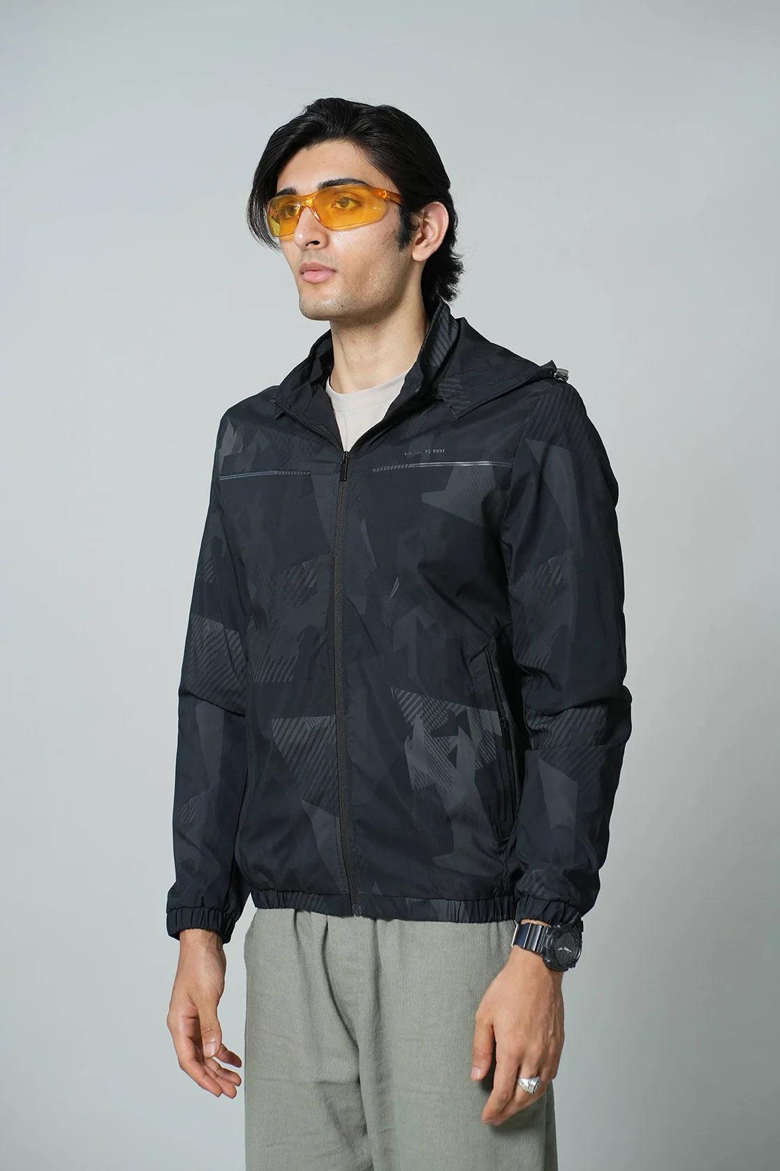 Purchase the Fort Collins Men's Lightweight Windbreaker Jacket with Detachable Hood online, no matter where you are in India.