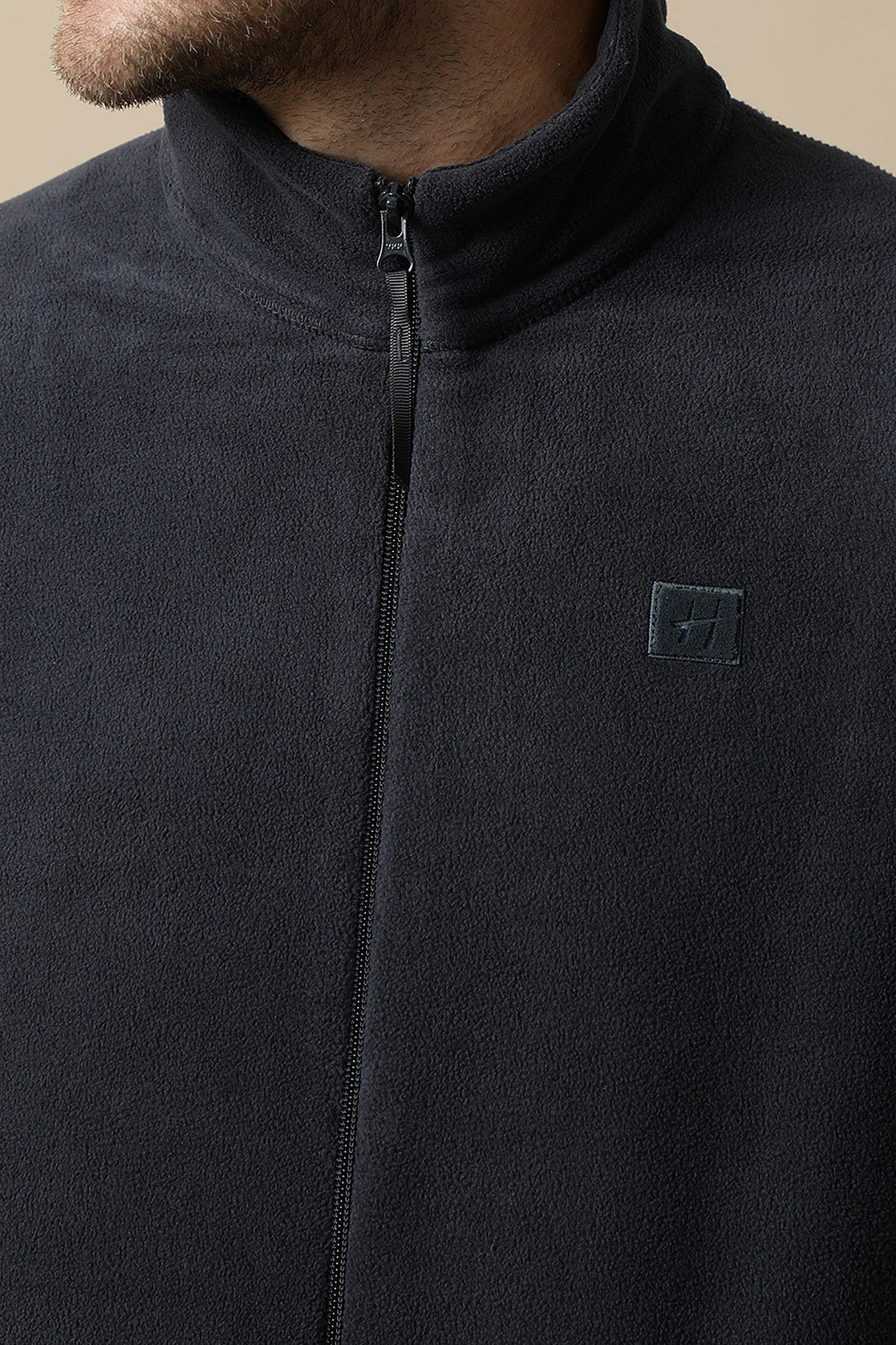 Upgrade your wardrobe with the Fort Collins Men's Dark Grey Full-Zip Fleece Jacket, now available for purchase online from anywhere in India. Elevate your style with this trendy and versatile jacket.