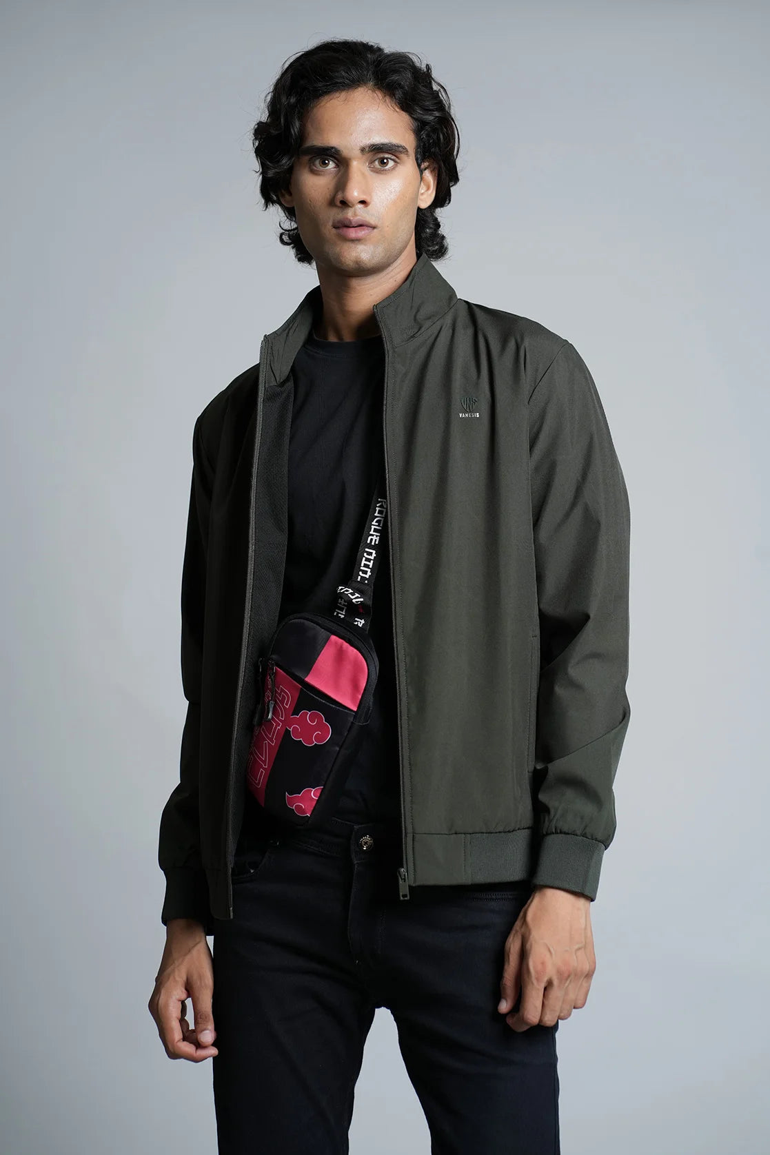 Shop now for a stylish upgrade to your wardrobe with the Men's Olive Lightweight Windbreaker Jacket by Fort Collins. Easy to order from anywhere in India.