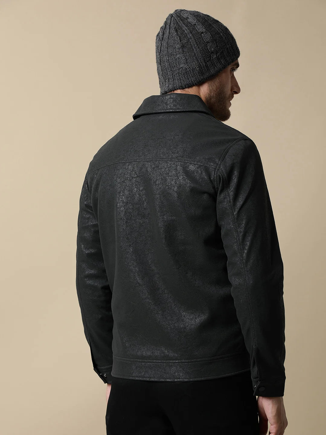 Upgrade your wardrobe anywhere in India with the Fort Collins Men's Stylish Bonded Fabric Shacket, now available for online purchase. This trendy piece is a must-have for any fashion-forward individual.