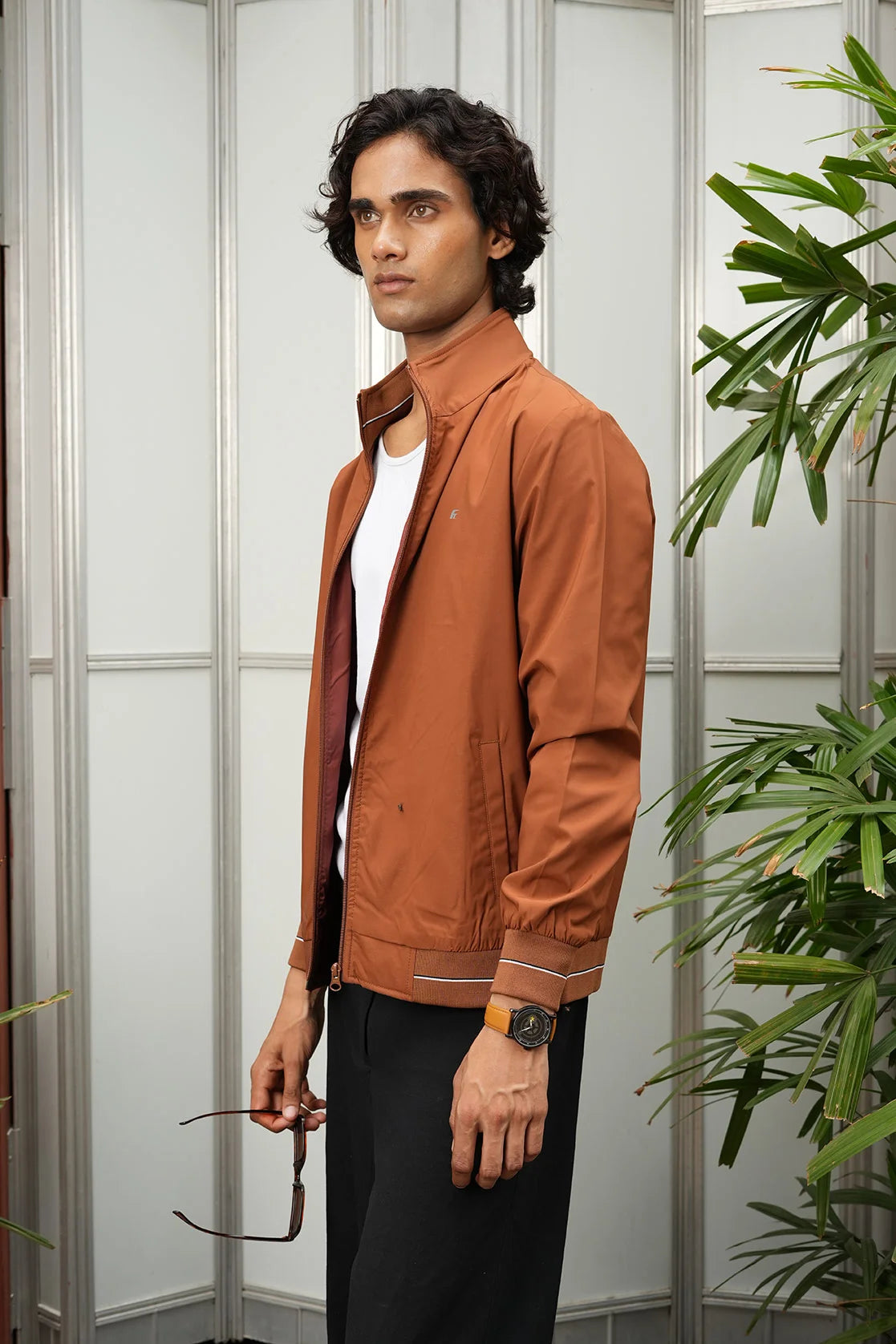 Discover the Fort Collins Men's Tan Lightweight Windbreaker Jacket, perfect for enhancing your wardrobe. Shop conveniently online from anywhere in India.